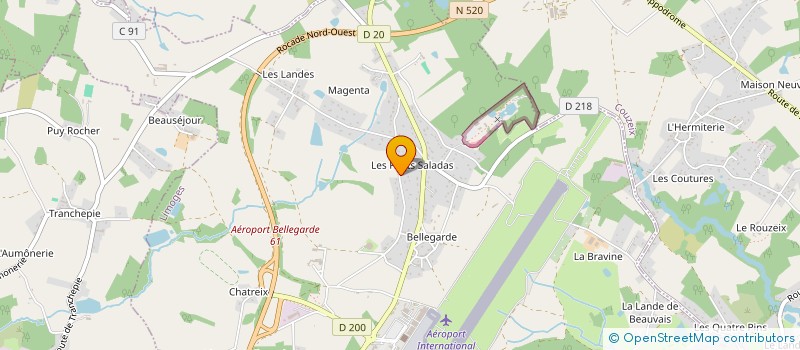 localisation de l'entreprise SCI IMMOBILIER GALISKAN à LIMOGES