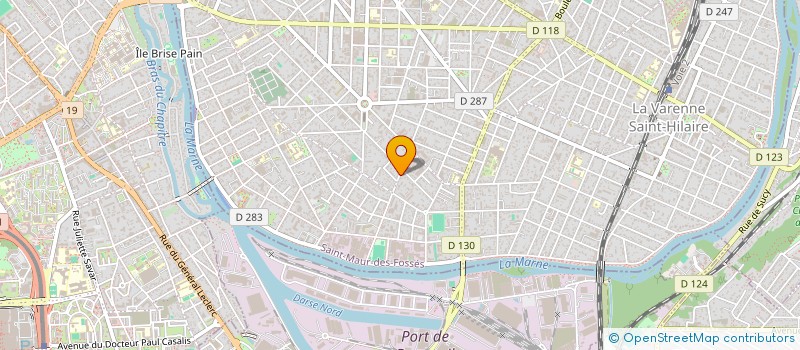 localisation de l'entreprise SCI IMMOBILIER JEAN JAURES à SAINT-MAUR-DES-FOSSES