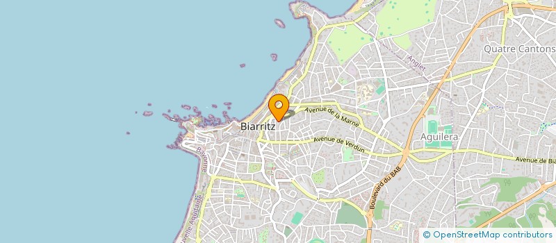 localisation de l'entreprise SCI IMMOBILIER MEDICAL BICHINDARITZ à BIARRITZ