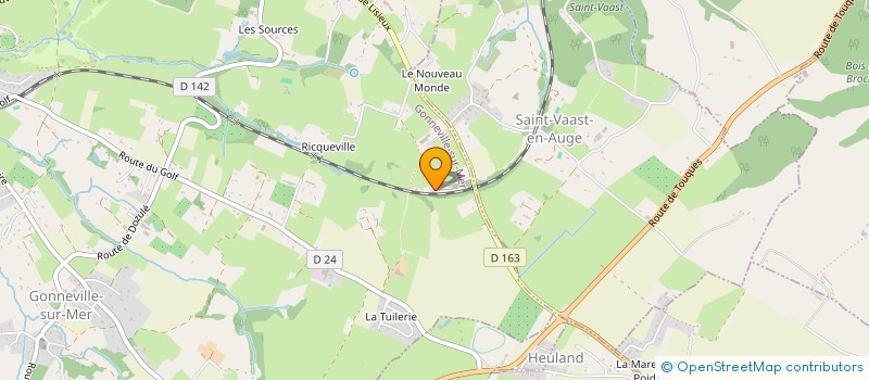 localisation de l'entreprise SCI IMMOBILIER NF  GONNEVILLE-SUR-MER