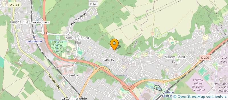 localisation de l'entreprise SCI IMMOBILIER VARELA  MONCHY-SAINT-ELOI