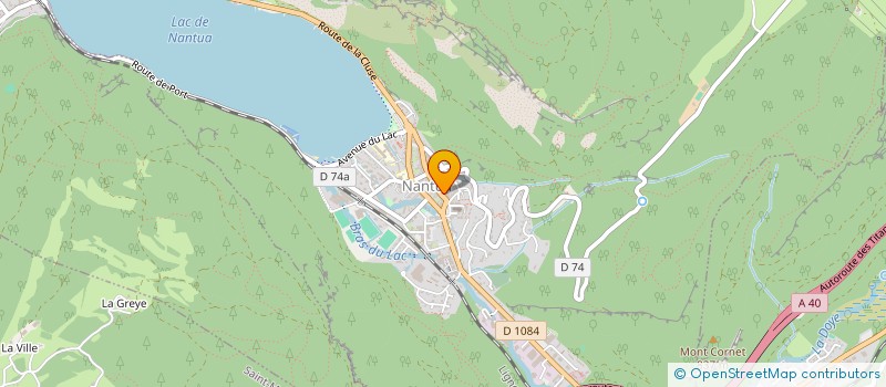 localisation de l'entreprise SCI IMMOBILIERE 2 MHP à NANTUA