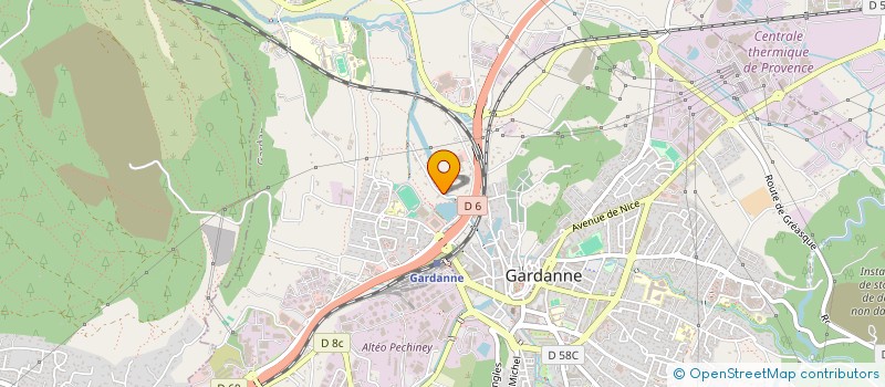 localisation de l'entreprise SCI IMMOBILIERE à GARDANNE