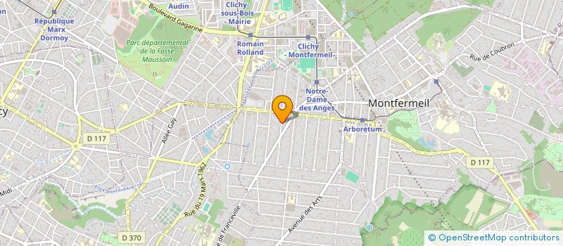 localisation de l'entreprise SCI IMMOBILIERE  MONTFERMEIL