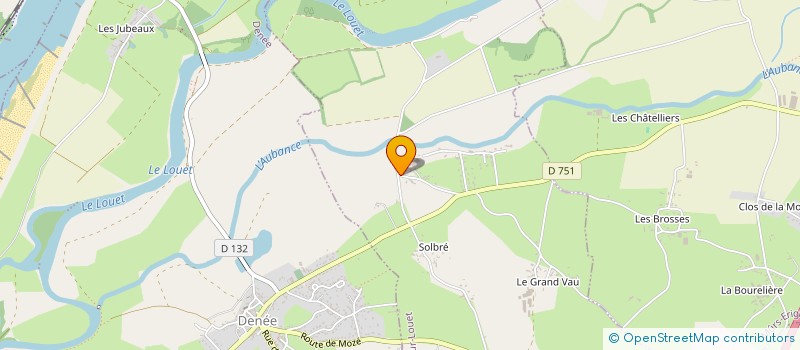 localisation de l'entreprise SCI IMMOBILIERE AF BOISSEAU  MURS-ERIGNE