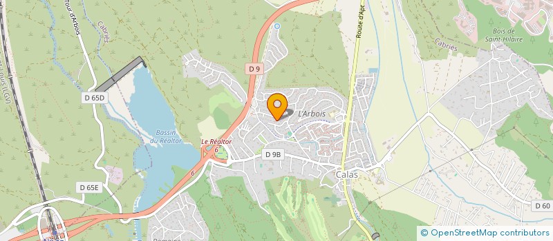 localisation de l'entreprise SCI IMMOBILIERE ANDREASTE  CABRIES