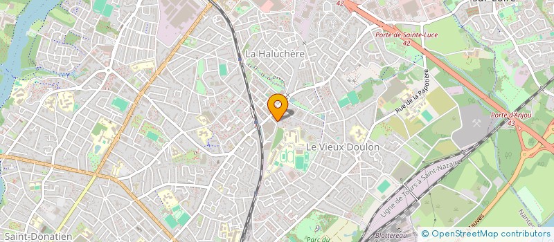 localisation de l'entreprise SCI IMMOBILIERE AUDIO à NANTES