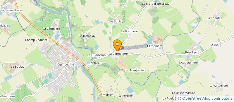 localisation de l'entreprise SCI IMMOBILIERE CEMIMALO  SAINT-LUMINE-DE-CLISSON