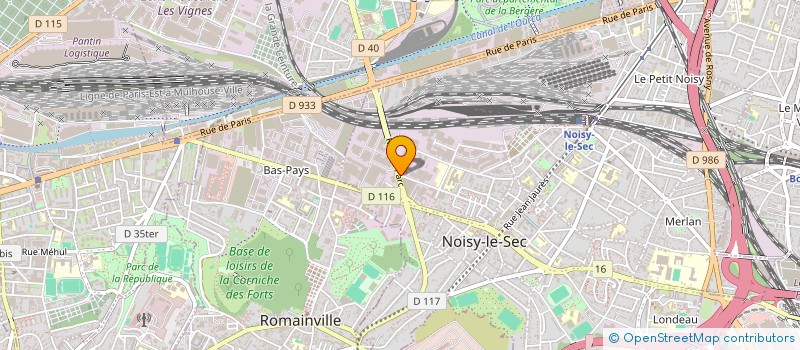 localisation de l'entreprise SCI IMMOBILIERE CONNECTT à NOISY-LE-SEC