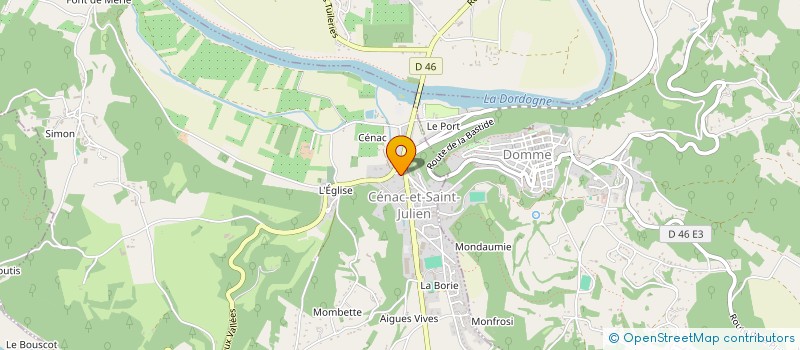 localisation de l'entreprise SCI IMMOBILIERE DE L'ESQUIROL à DOMME