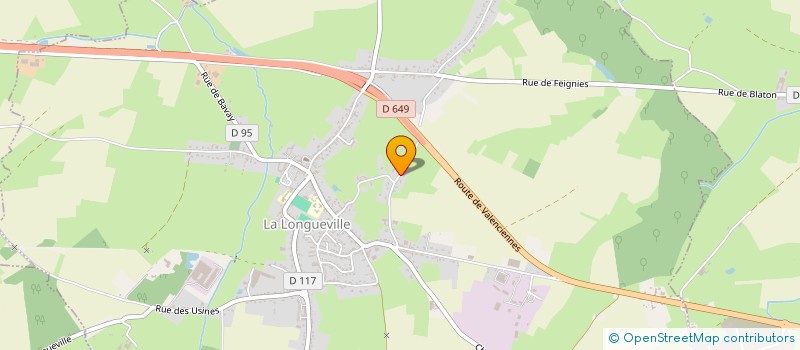 localisation de l'entreprise SCI IMMOBILIERE DE LA FAMILLE RAUX  LA LONGUEVILLE