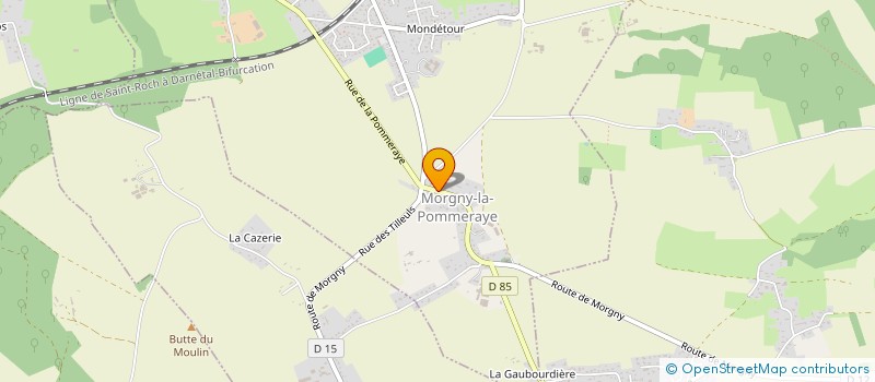 localisation de l'entreprise SCI IMMOBILIERE DESHAYS PAITRY  MORGNY-LA-POMMERAYE