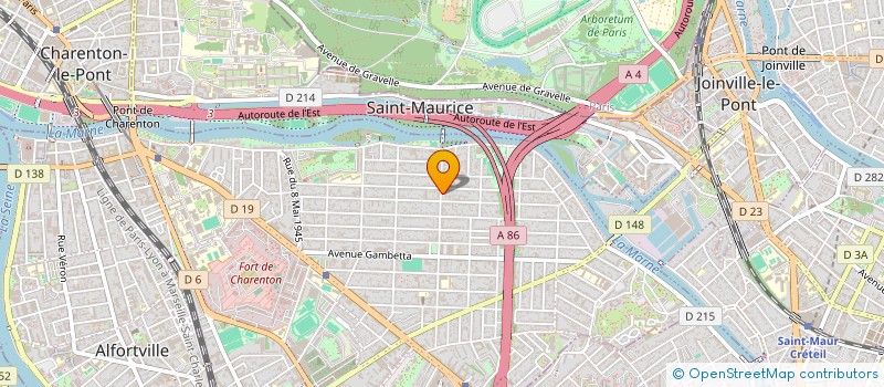 localisation de l'entreprise SCI IMMOBILIERE DN à MAISONS-ALFORT