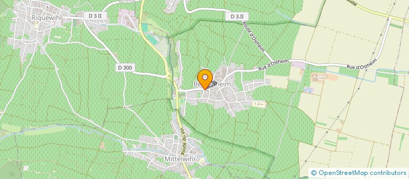 localisation de l'entreprise SCI IMMOBILIERE DU BOUC BLEU  BEBLENHEIM