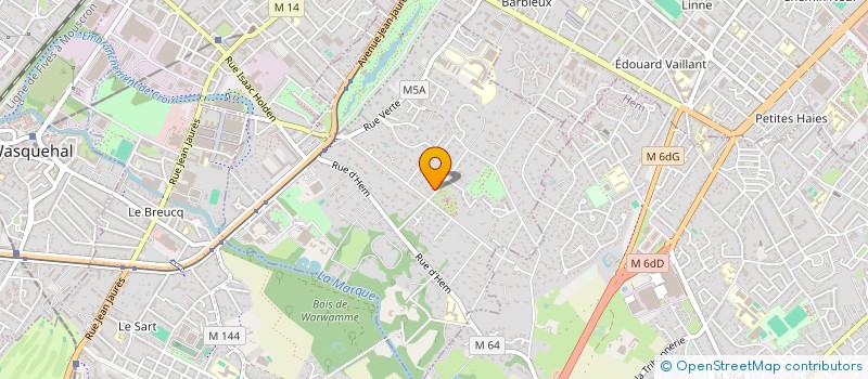 localisation de l'entreprise SCI IMMOBILIERE DU NORD à CROIX