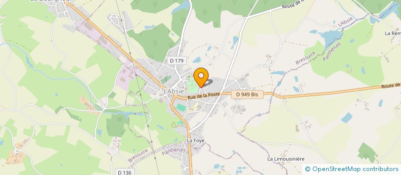 localisation de l'entreprise SCI IMMOBILIERE FB  MONCOUTANT-SUR-SEVRE