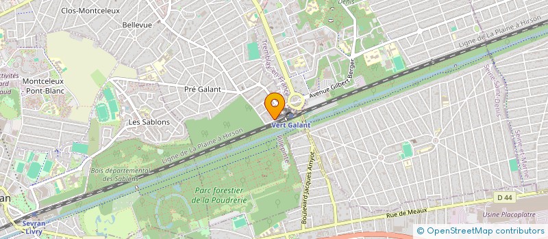 localisation de l'entreprise SCI IMMOBILIERE FRANCILIENNE à VILLEPINTE