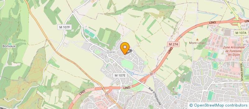 localisation de l'entreprise SCI IMMOBILIERE GEOUSSERANT  DAIX