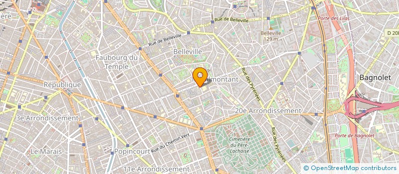 localisation de l'entreprise SCI IMMOBILIERE HADIDI  PARIS