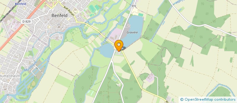 localisation de l'entreprise SCI IMMOBILIERE IMF  BENFELD