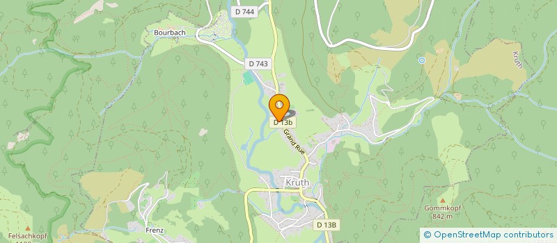 localisation de l'entreprise SCI IMMOBILIERE K  KRUTH