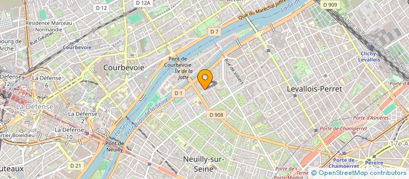 localisation de l'entreprise SCI IMMOBILIERE LAMIRI à NEUILLY-SUR-SEINE