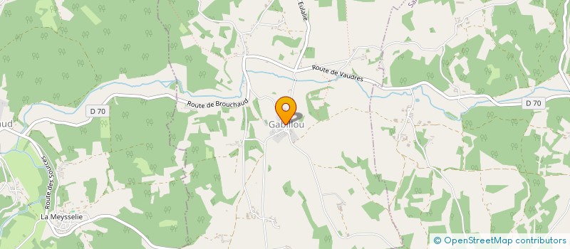 localisation de l'entreprise SCI IMMOBILIERE LE SEQUOIA  LIMEYRAT