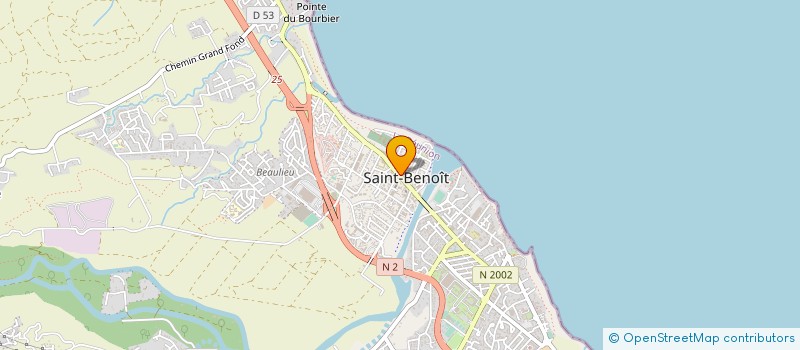 localisation de l'entreprise SCI IMMOBILIERE LUGI à SAINT-BENOIT