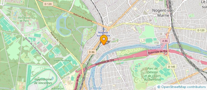 localisation de l'entreprise SCI IMMOBILIERE MARSONICE  NOGENT-SUR-MARNE