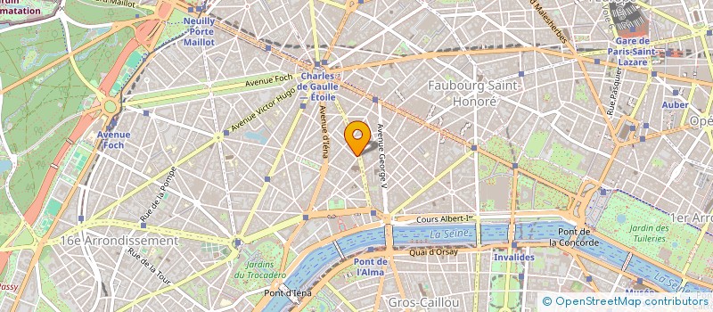 localisation de l'entreprise SCI IMMOBILIERE PAUL ALEX  PARIS