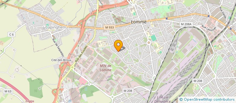 localisation de l'entreprise SCI IMMOBILIERE PENEZ  LILLE