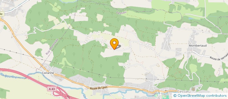 localisation de l'entreprise SCI IMMOBILIERE VIDAL  CESSIEU