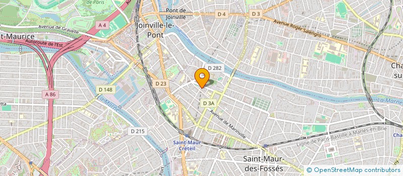 localisation de l'entreprise SCI IMMOBILIERE VPT à SAINT-MAUR-DES-FOSSES