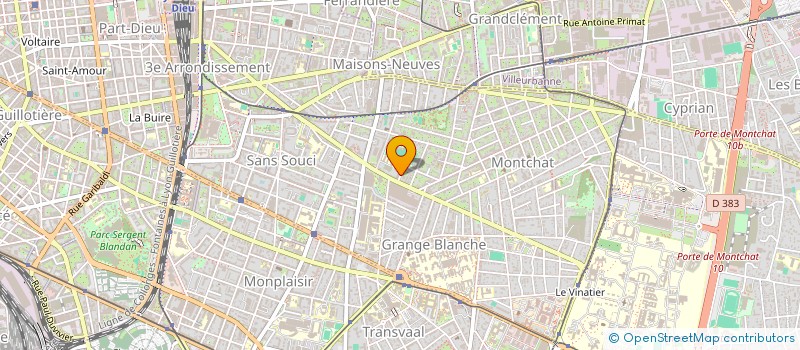 localisation de l'entreprise SCI IMMOBILIS  LYON