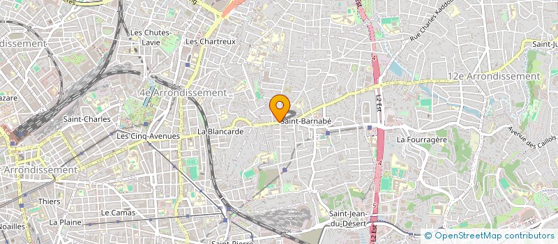 localisation de l'entreprise SCI IMMOBIO CARPENTRAS à MARSEILLE
