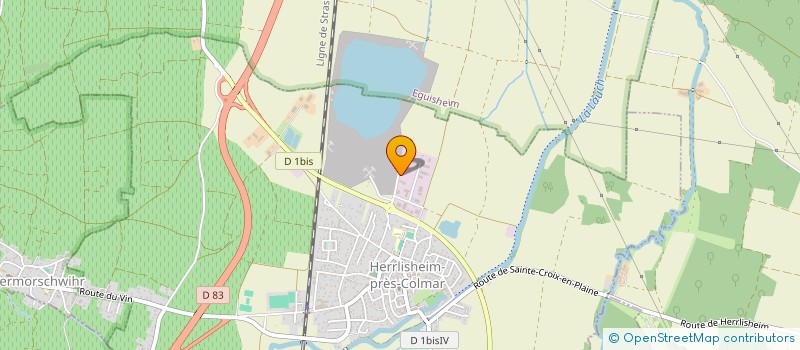 localisation de l'entreprise SCI IMMOBLIC  HERRLISHEIM-PRES-COLMAR
