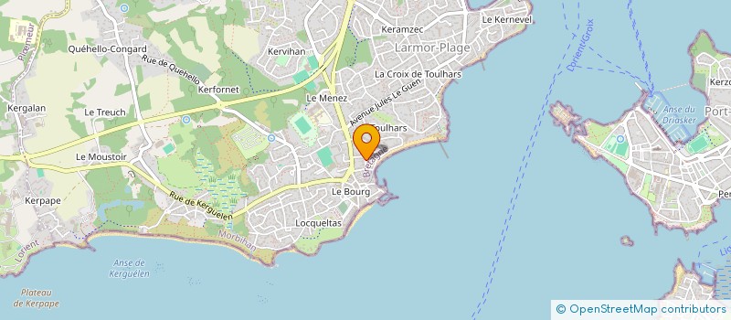 localisation de l'entreprise SCI IMMOBLIERE DES TAMARIS  LARMOR-PLAGE