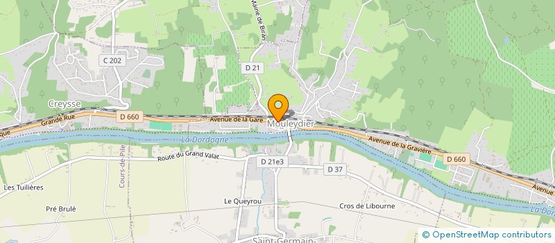 localisation de l'entreprise SCI IMMOCAB à MOULEYDIER