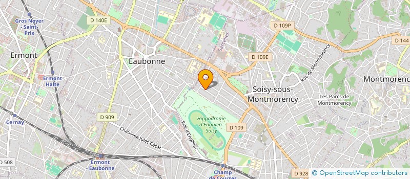 localisation de l'entreprise SCI IMMOCAM  SOISY-SOUS-MONTMORENCY
