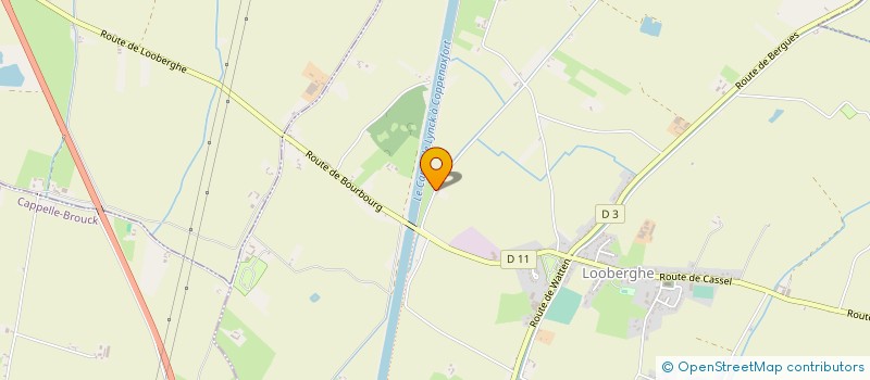 localisation de l'entreprise SCI IMMOCAPS  LOOBERGHE