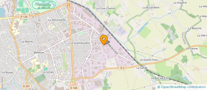 localisation de l'entreprise SCI IMMOCARL  SAINT-MALO