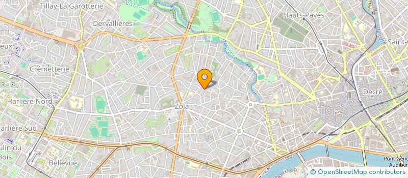 localisation de l'entreprise SCI IMMOCHROME à NANTES