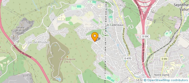 localisation de l'entreprise SCI IMMOCO à LES PENNES-MIRABEAU