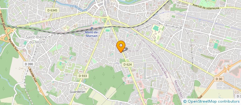 localisation de l'entreprise SCI IMMOCO40 à SAINT-PIERRE-DU-MONT