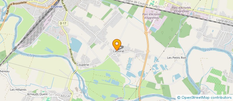 localisation de l'entreprise SCI IMMOCOS INVEST BARRAUD  COUTRAS