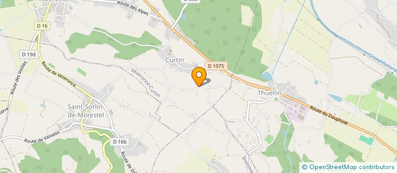 localisation de l'entreprise SCI IMMODEDEMAIN  VEZERONCE-CURTIN