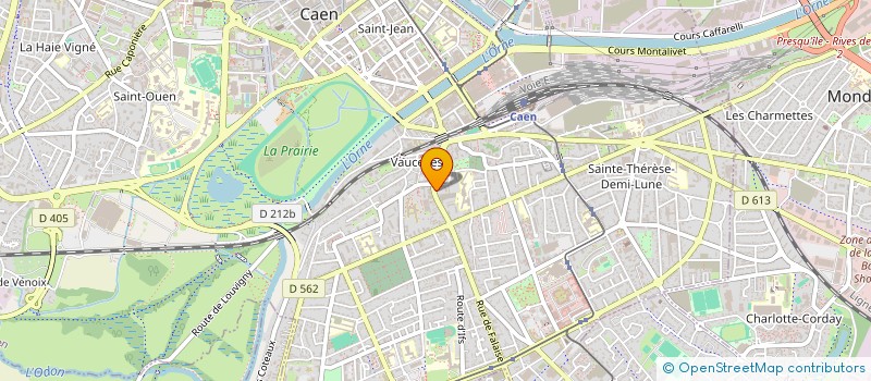 localisation de l'entreprise SCI IMMODENT à CAEN