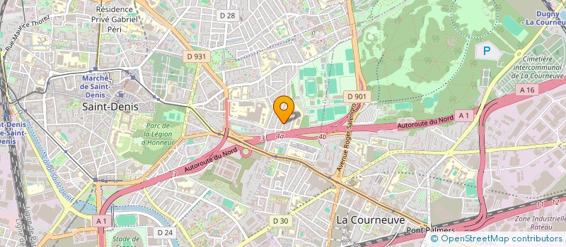 localisation de l'entreprise SCI IMMODERNE à SAINT-DENIS