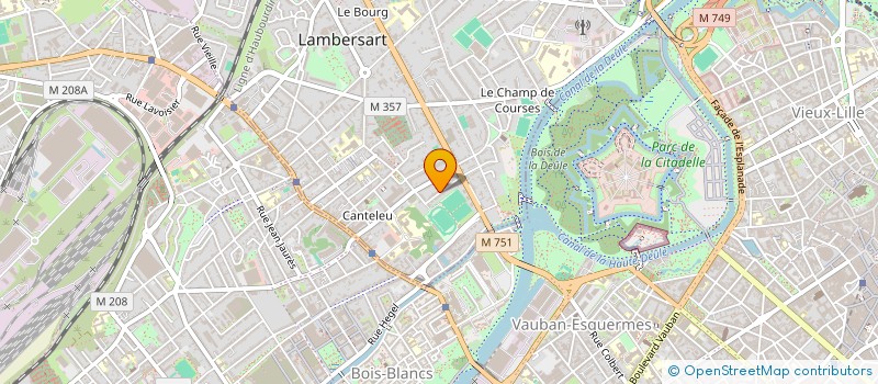 localisation de l'entreprise SCI IMMODIFID à LAMBERSART