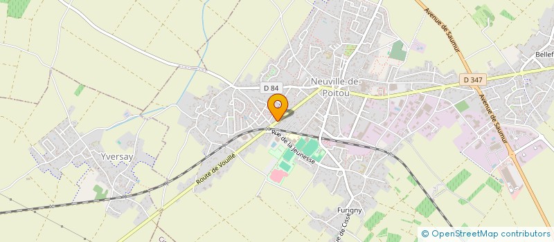 localisation de l'entreprise SCI IMMODP  NEUVILLE-DE-POITOU